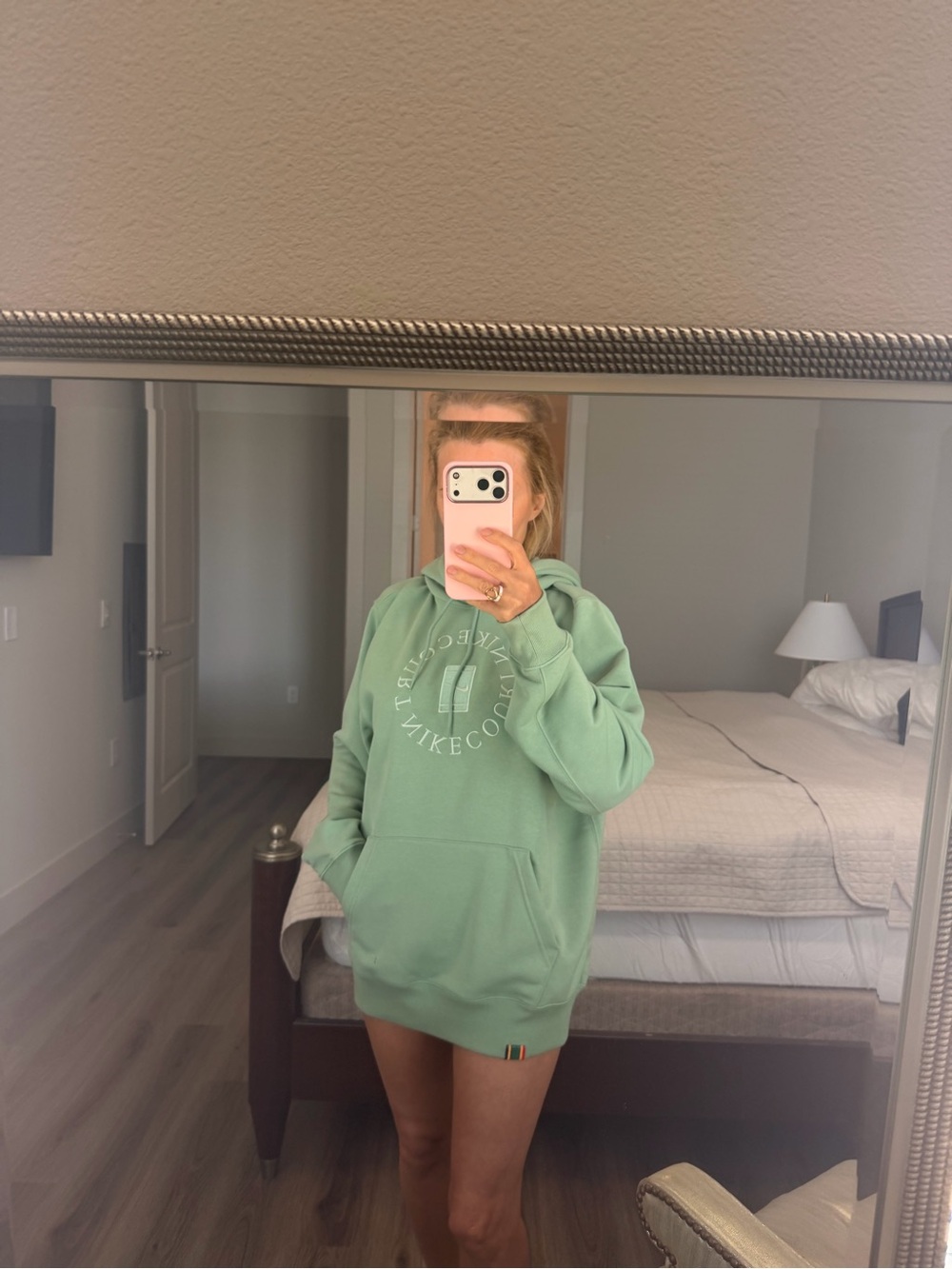 Nike Sage Green Pullover Hoodie